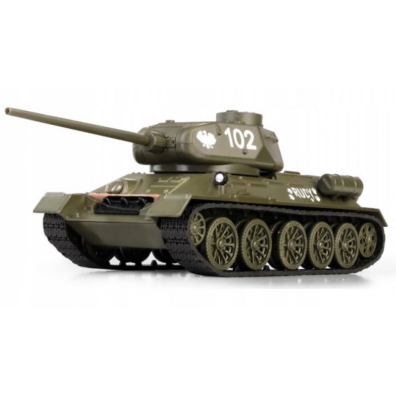 181021 Kovový model - Tank T-34-85 RUDY 102, 1:43 