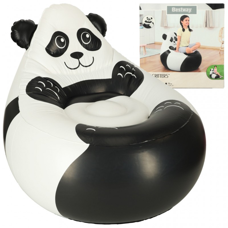 E-shop 3998_1 BESTWAY Nafukovacie kreslo Bestway - Zvieratká Panda