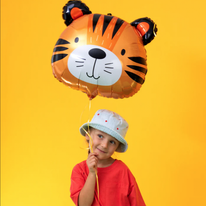 E-shop 138403 PartyPal Fóliový balón hlavička - Tiger 52x57cm