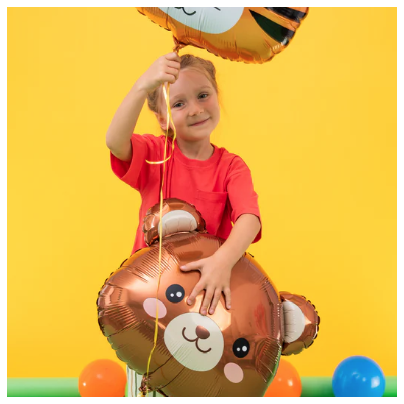 E-shop 138397 PartyPal Fóliový balón hlavička - Medvedík 57x60cm