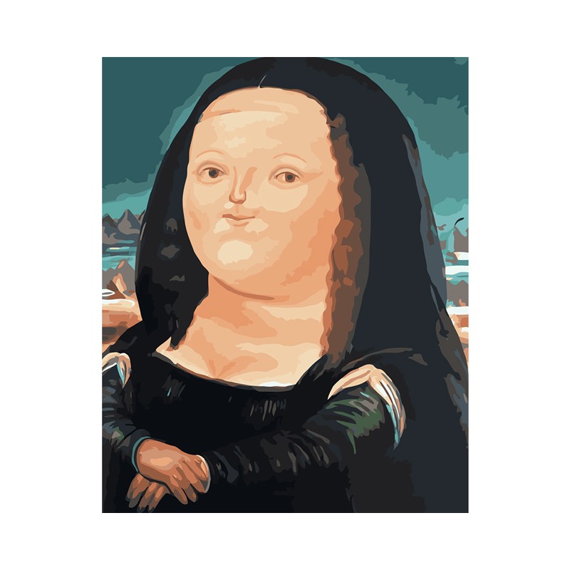 DR Tučná Mona Lisa - set na maľovanie